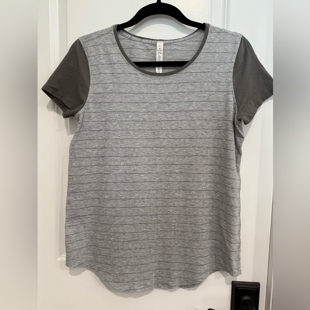 Lululemon Athletica Light Gray Top